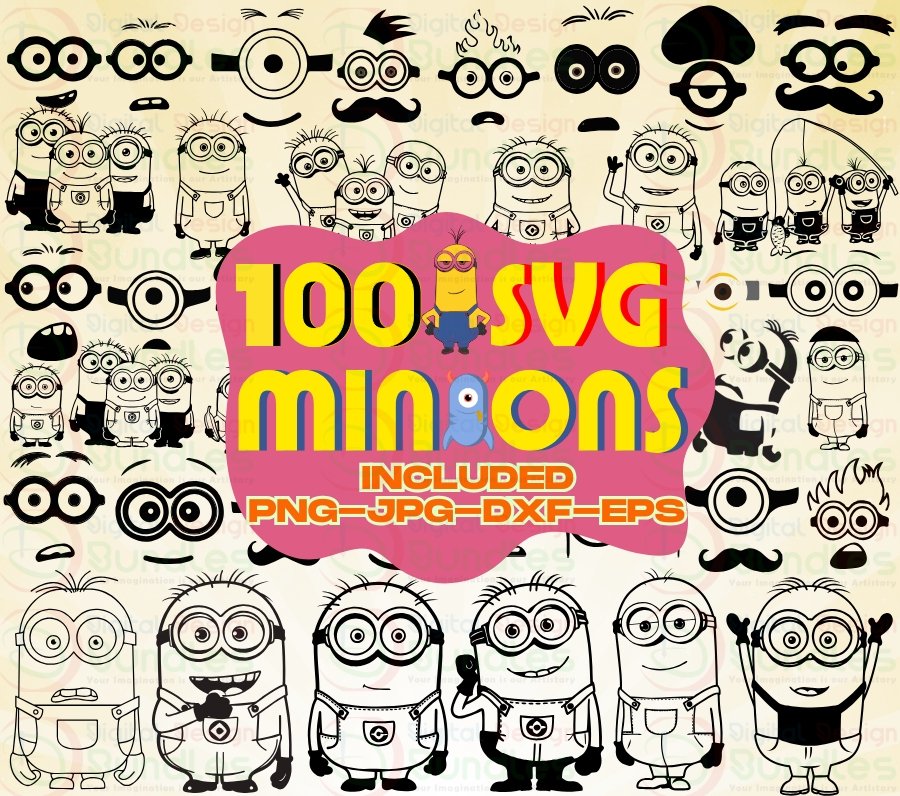 Minion SVG Bundle