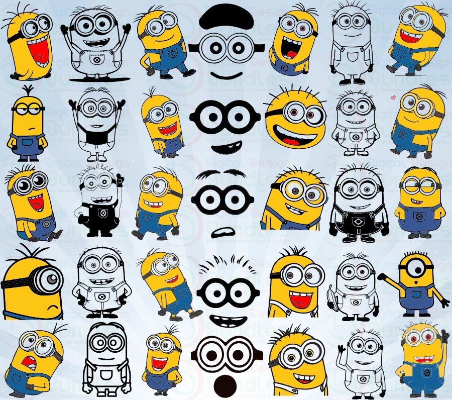 Minion SVG Bundle