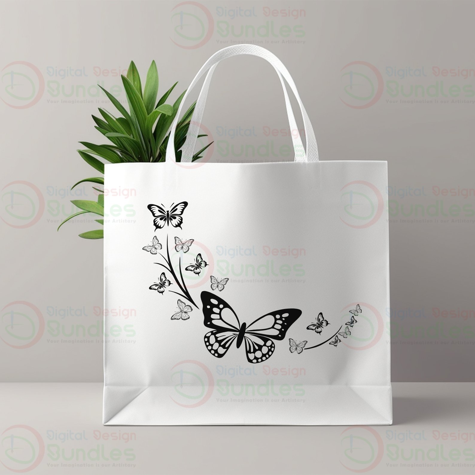 Flying Butterflies Svg-1