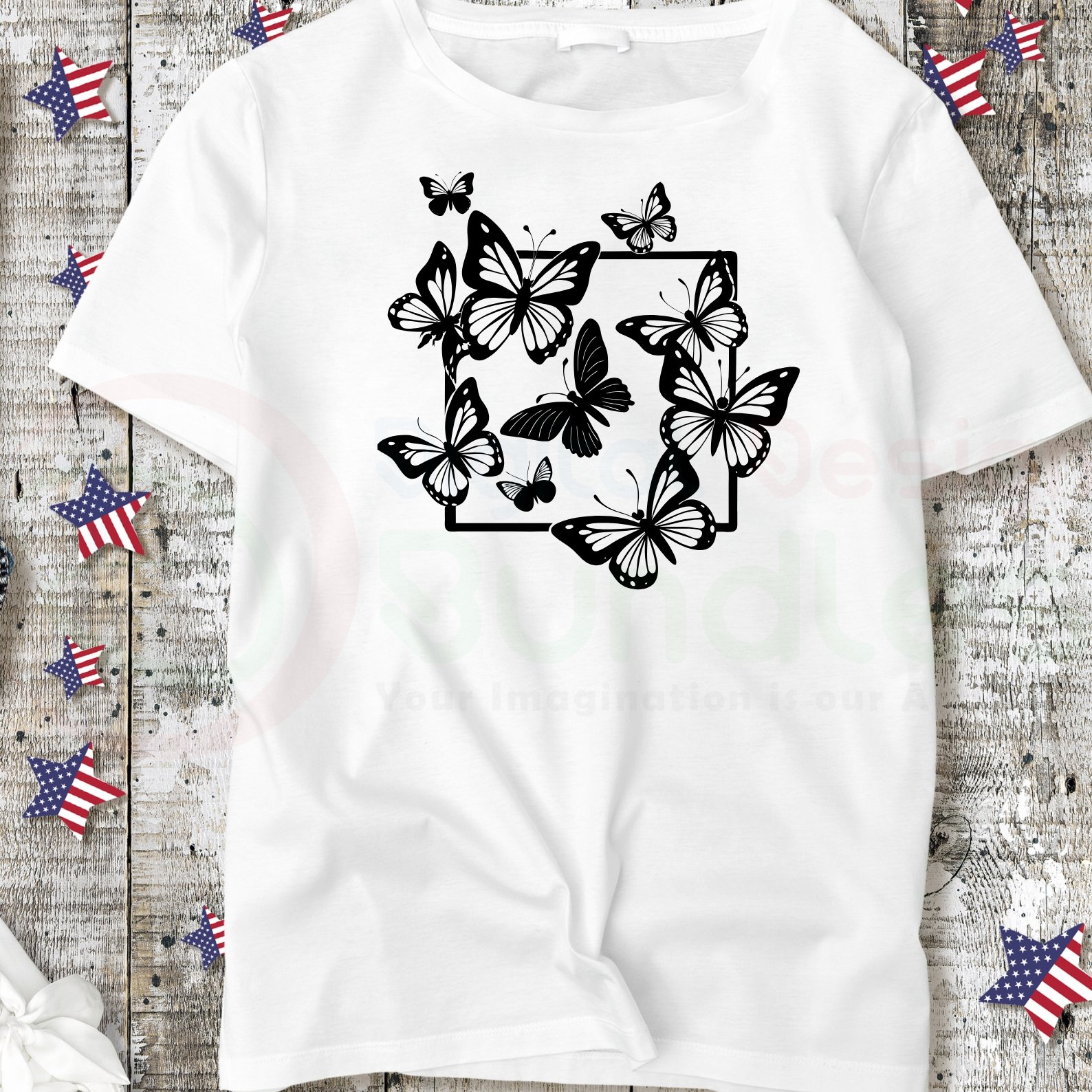 Flying Butterflies Svg - 2