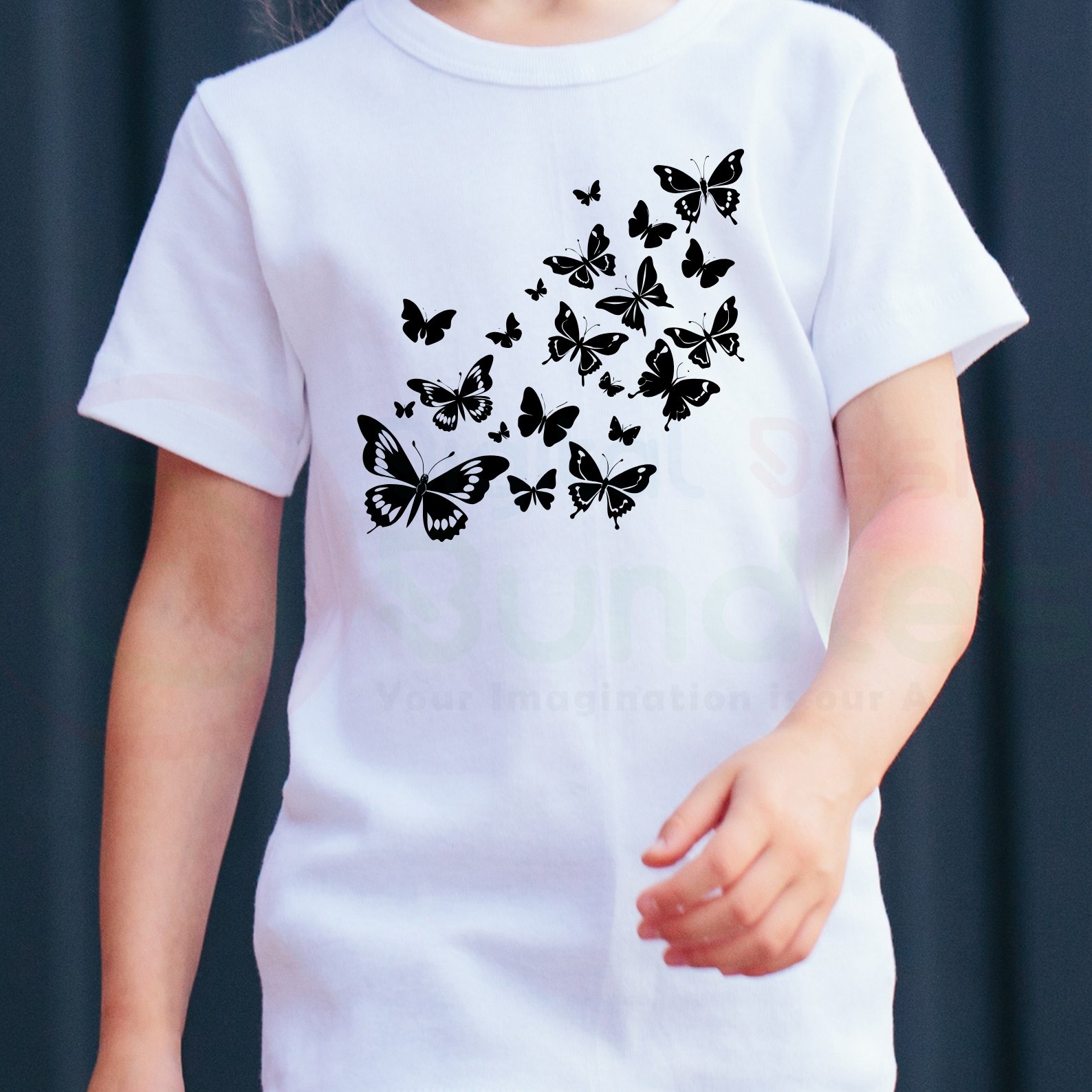 Flying Butterflies Svg - 2