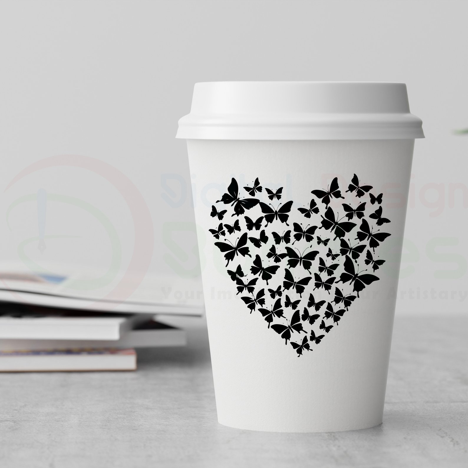 Flying Butterflies Svg - 2