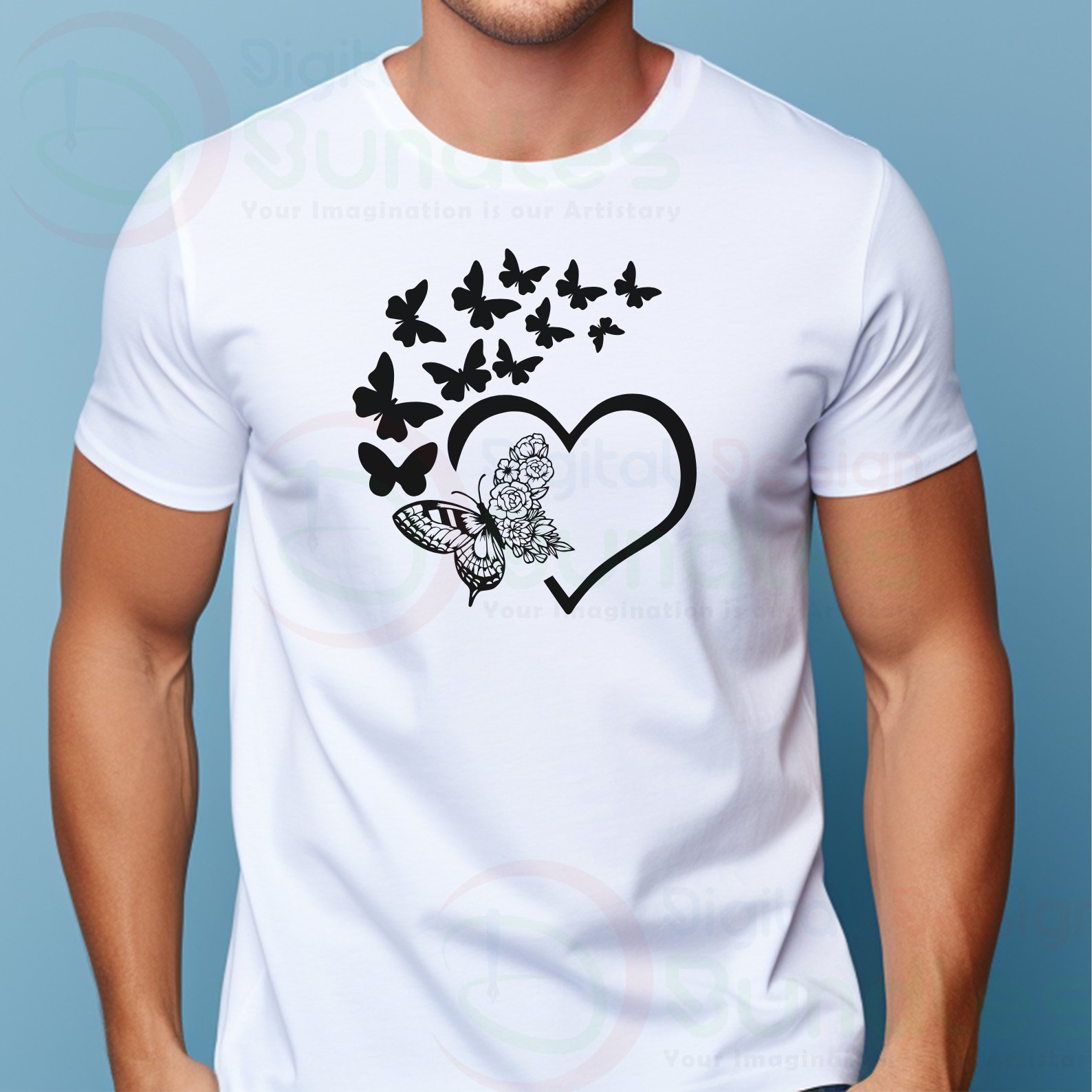 Flying Butterflies Svg- 3