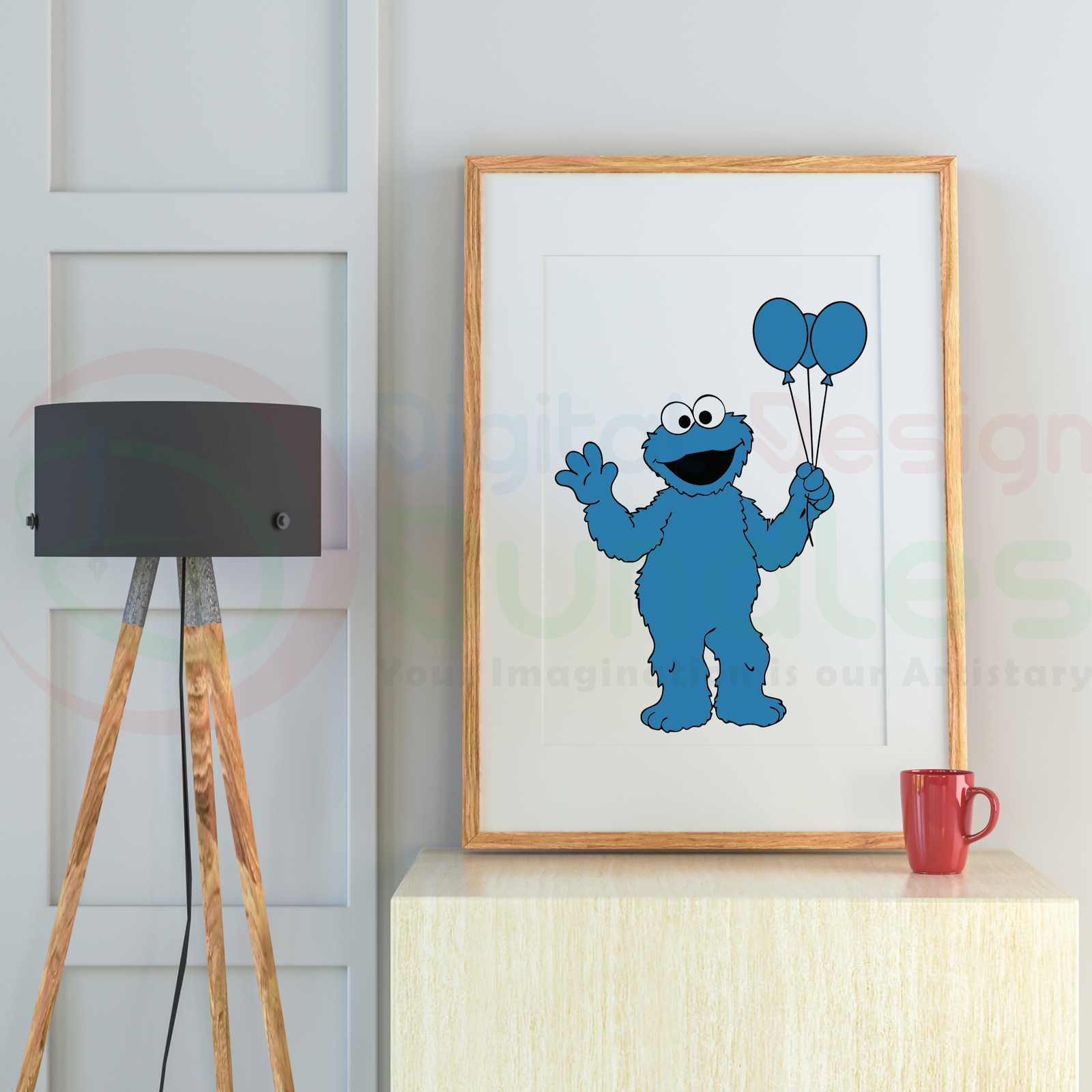 Cookie Monster SVG