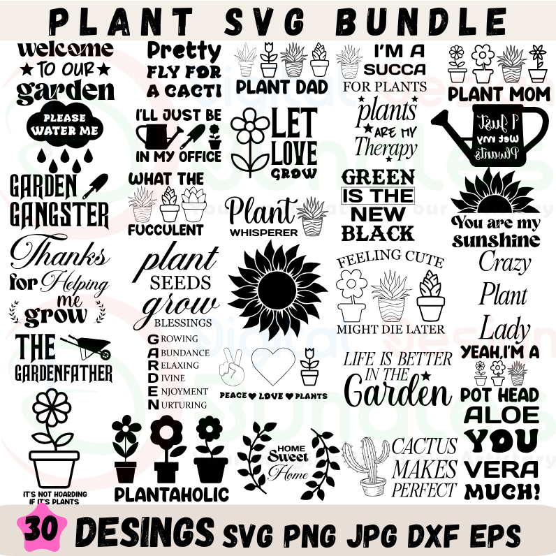 Plant Svg Bundle