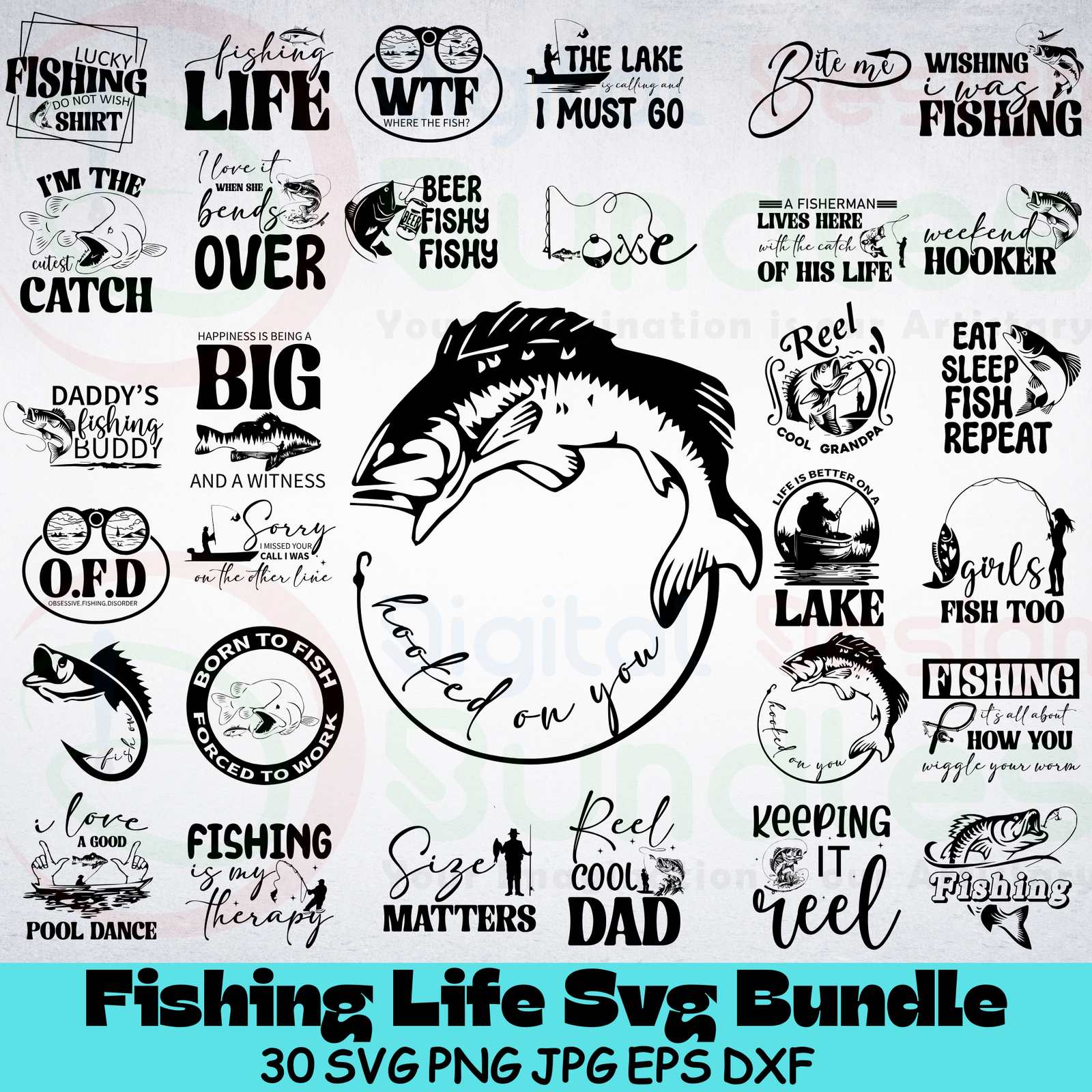 Fishing Life SVG Bundle
