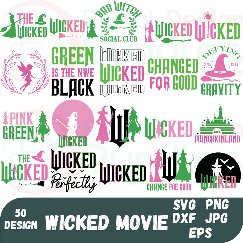 Wicked Svg Bundle