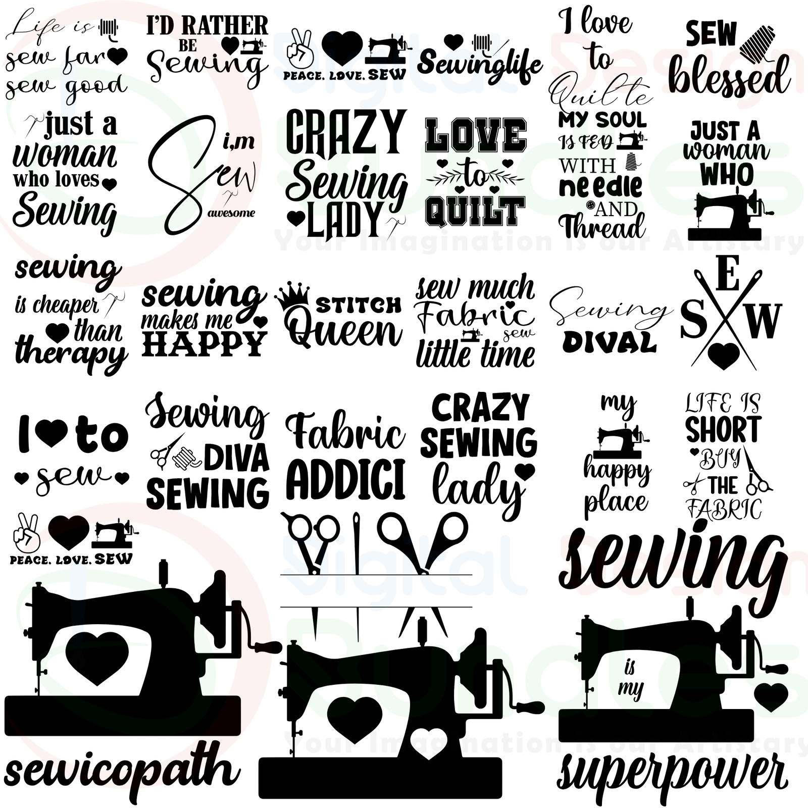 Sewing SVG Bundle