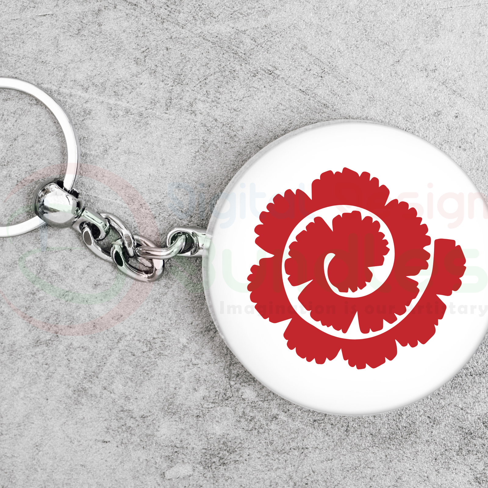 Rolled Flower SVG - 3