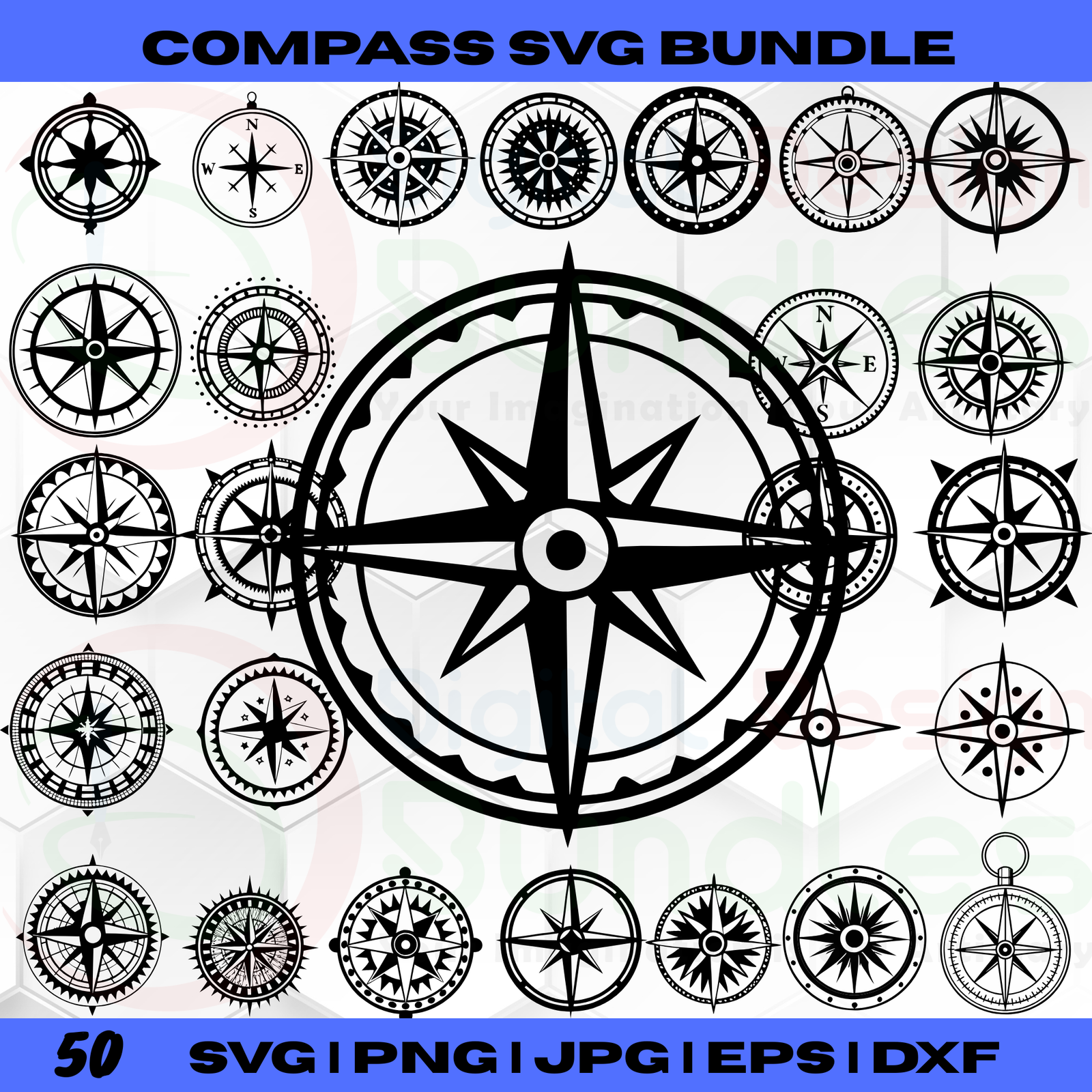 Compass SVG Bundle