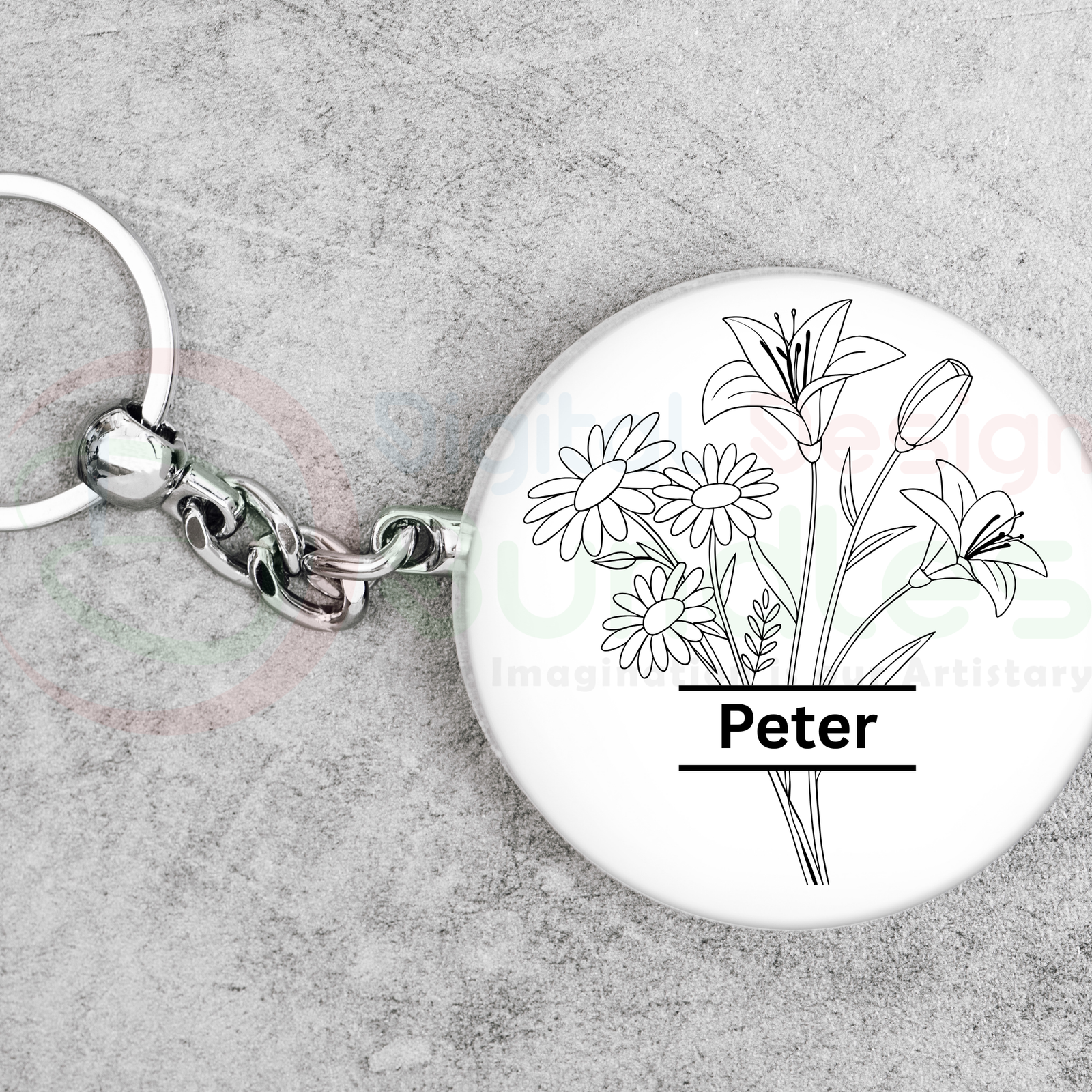 Birth Month Flower SVG