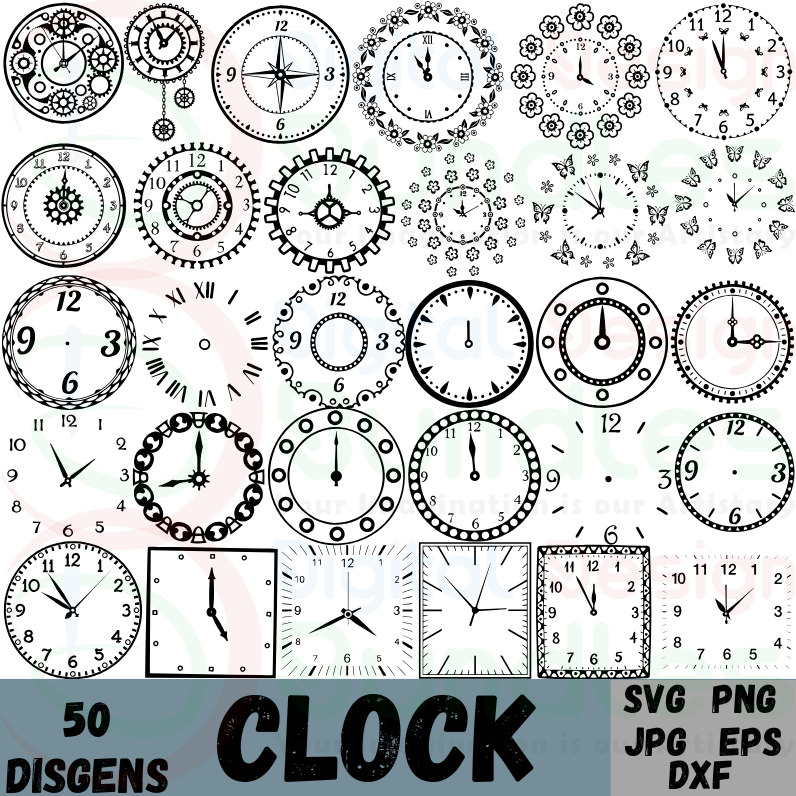 Clock SVG