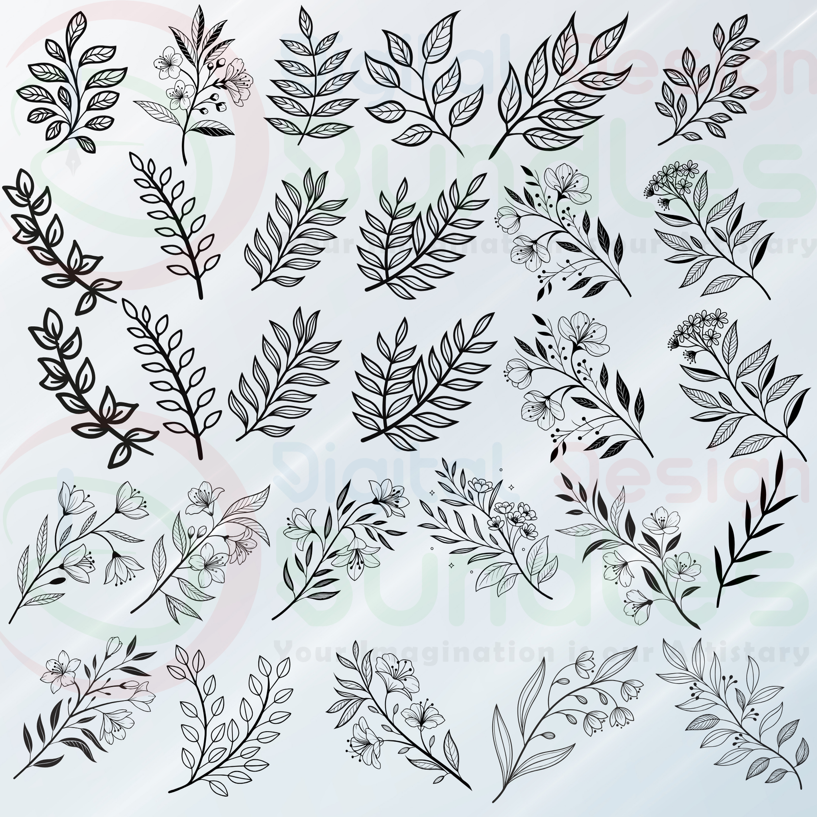 Leaves Svg Bundle