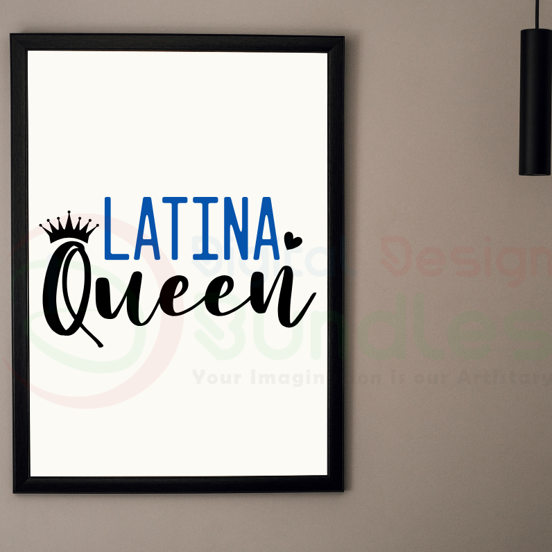Latina Motivational SVG