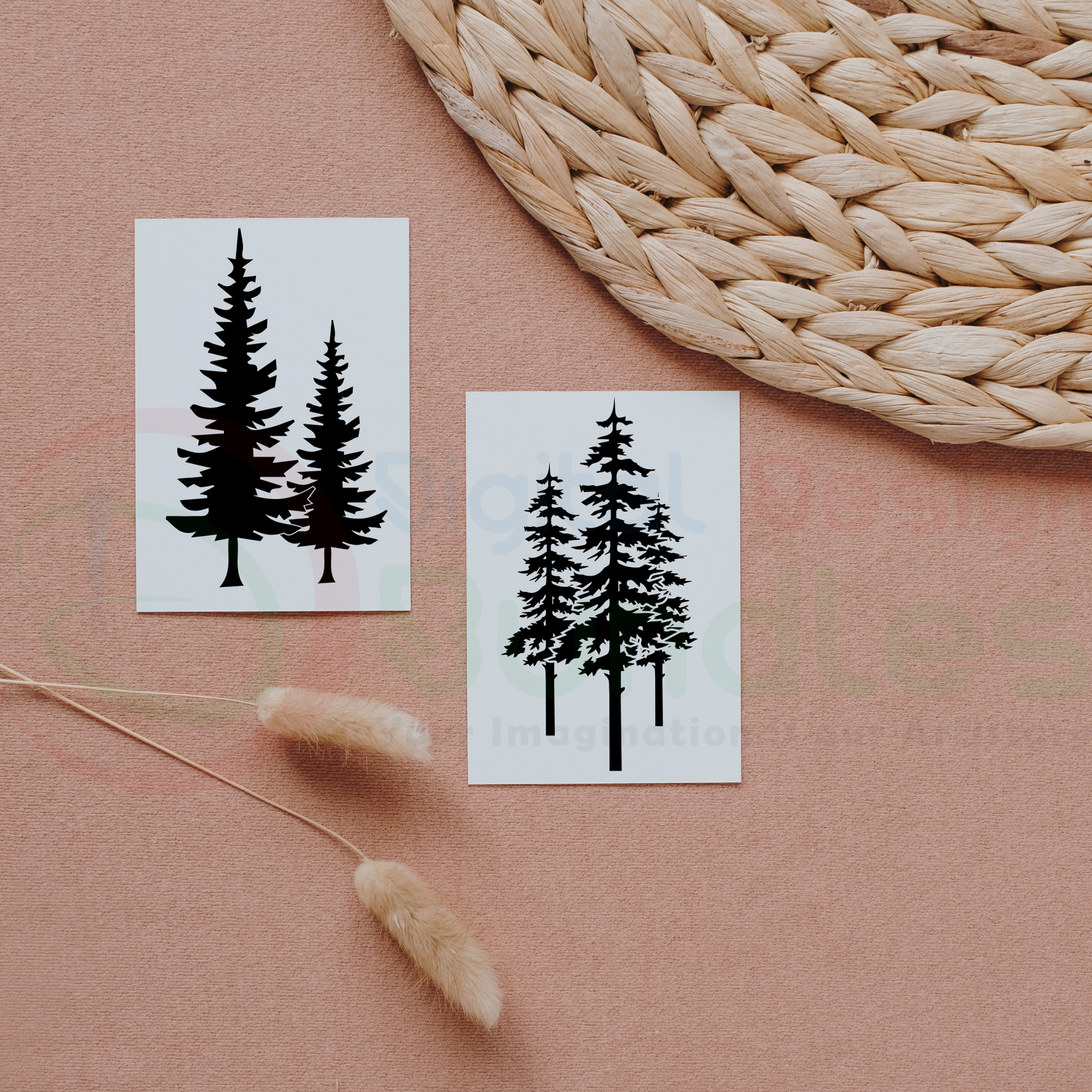 Mountain Forest SVG