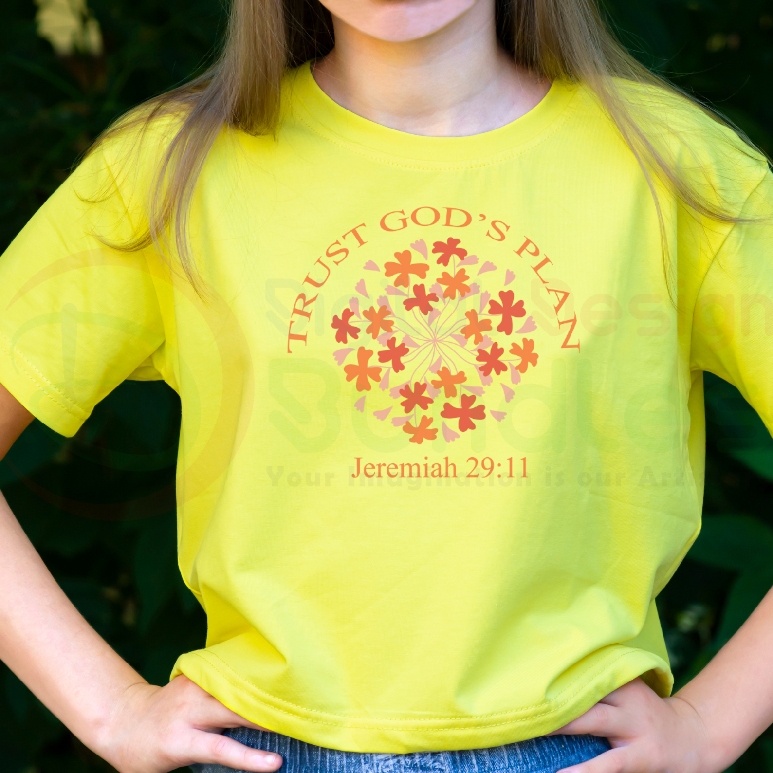 Christian Boho Flower PNG