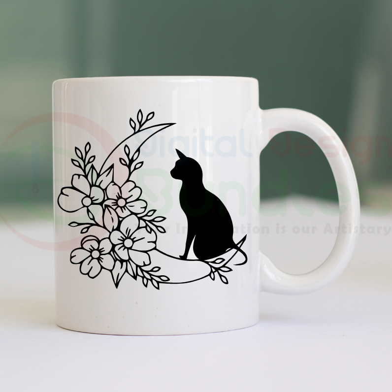 Celestial Cat Svg Bundle