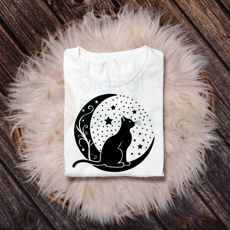 Celestial Cat Svg Bundle