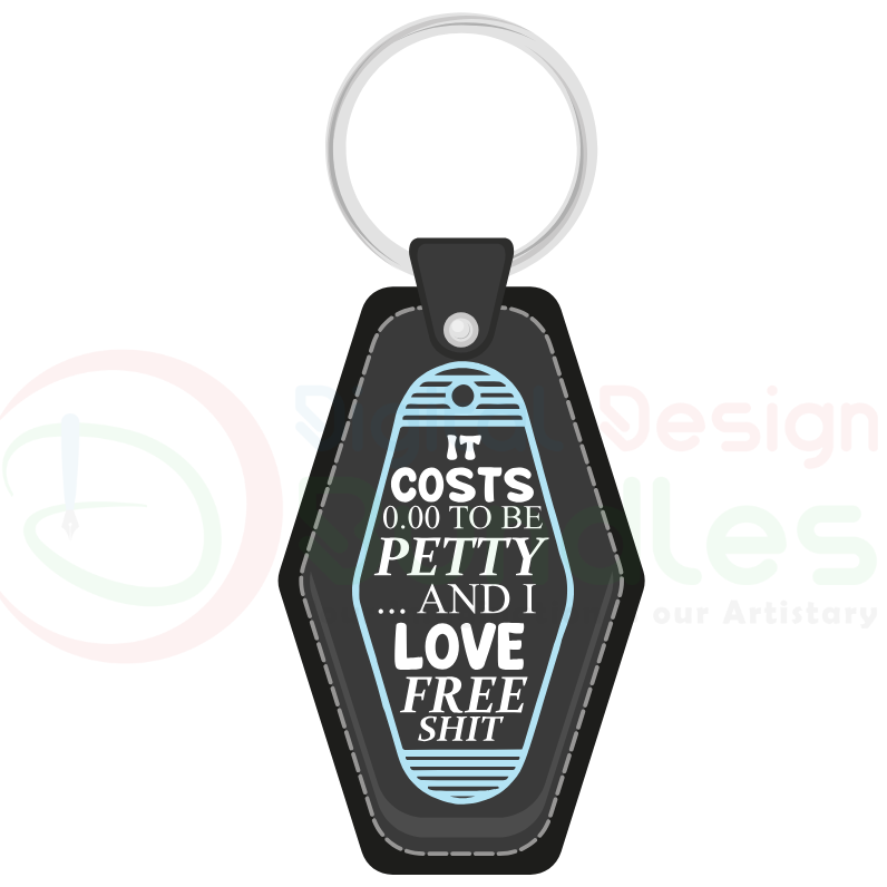 Motel Keychain SVG