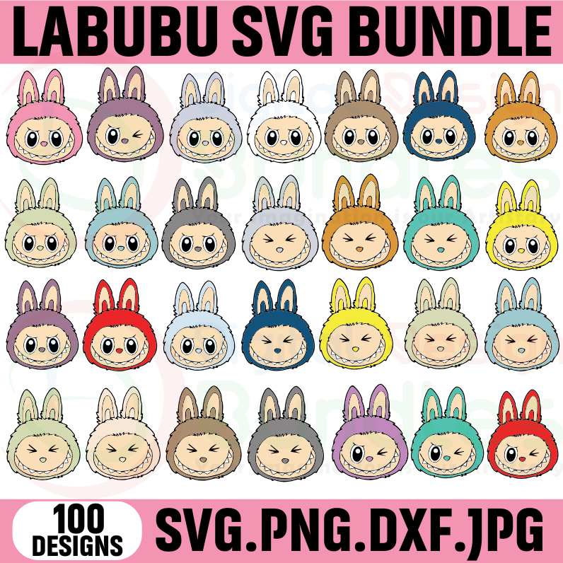 Labubu SVG Bundle - 2
