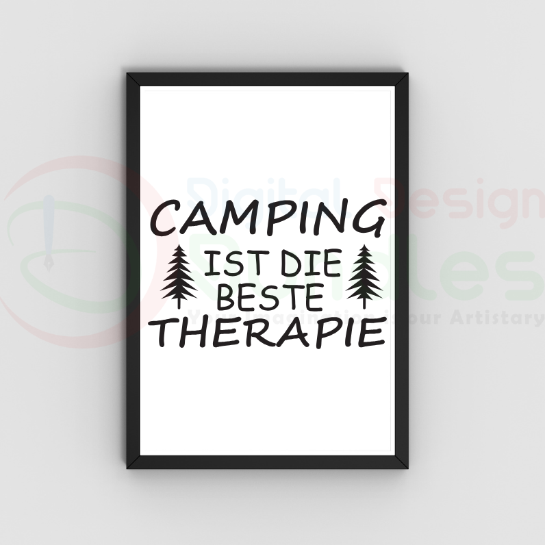 German Camping SVG