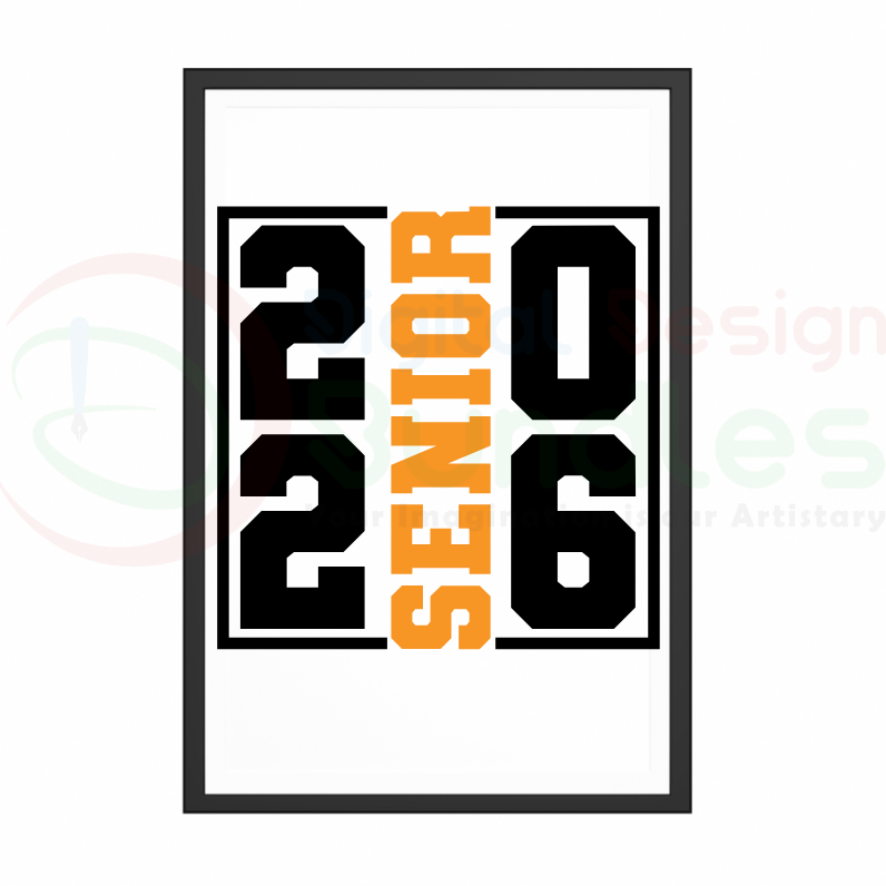 Senior 2026 SVG
