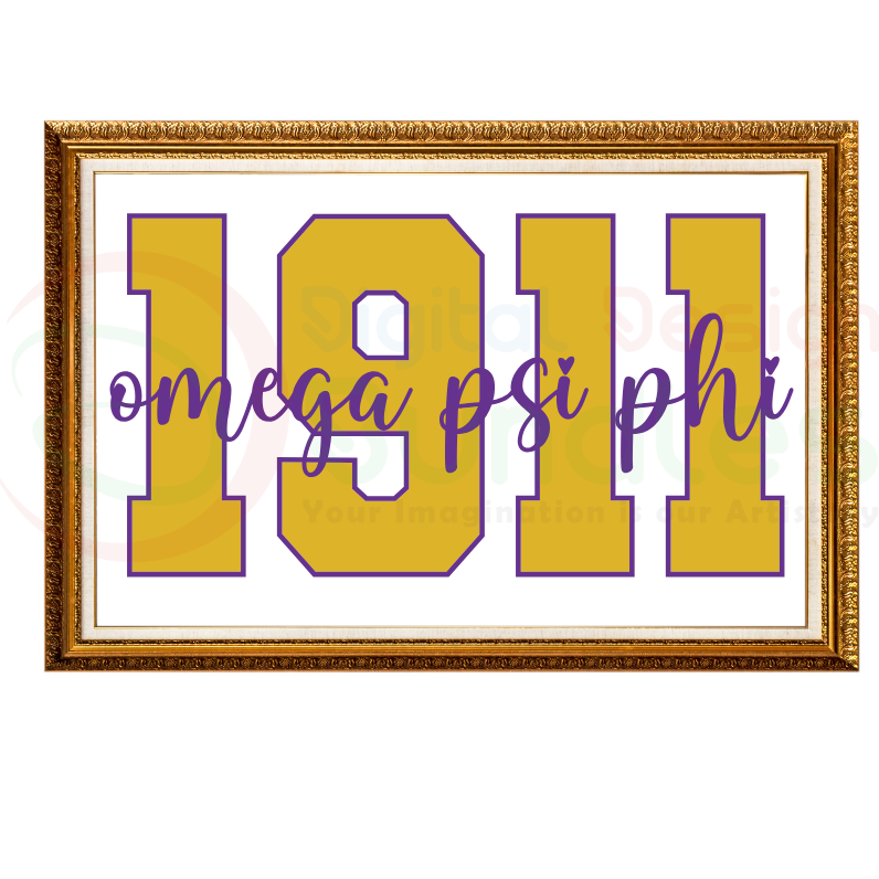 Omega Psi Phi SVG