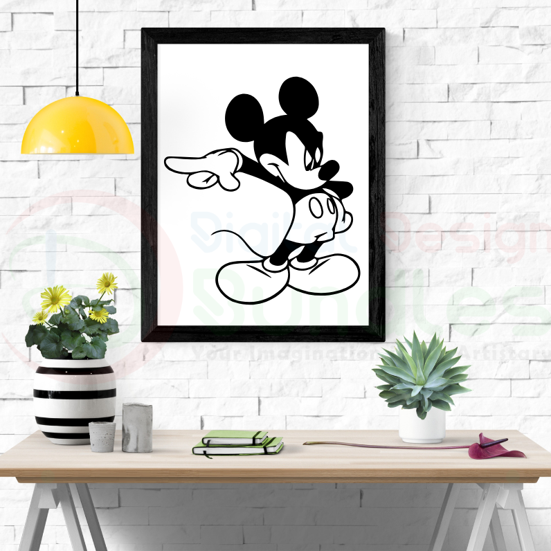 Mickey Mouse SVG