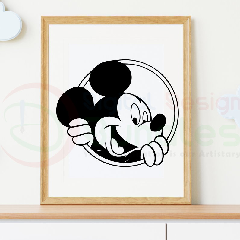 Mickey Mouse SVG