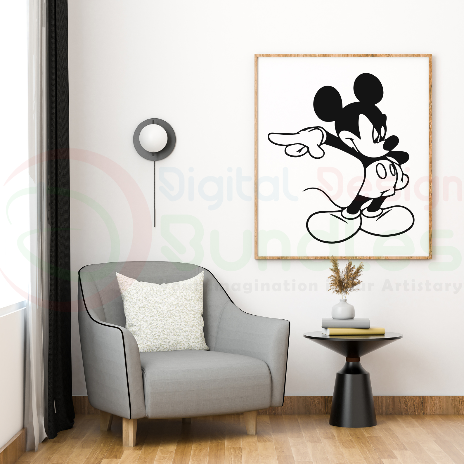 Micky Mouse SVG - 1