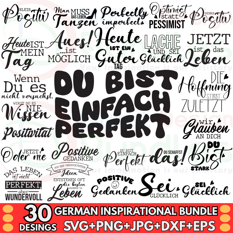 German Inspirational SVG
