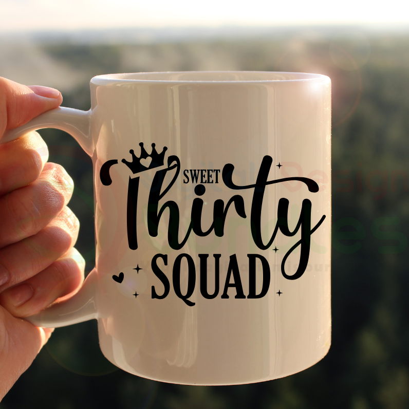 Thirty Birthday SVG Bundle