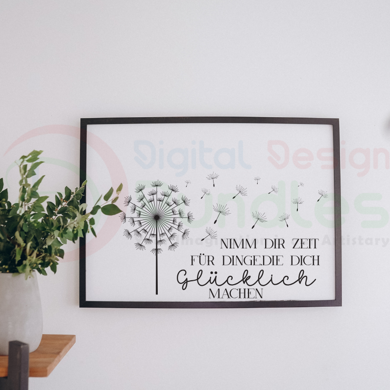 Dandelions Plotter SVG