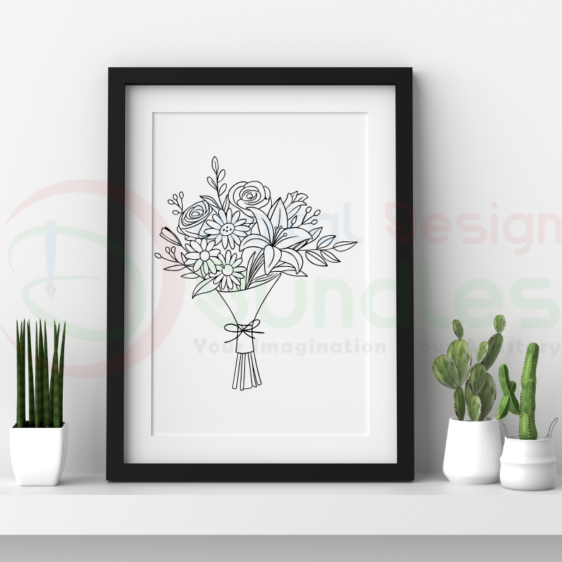 Hand Drawn Wedding Timeline Icons