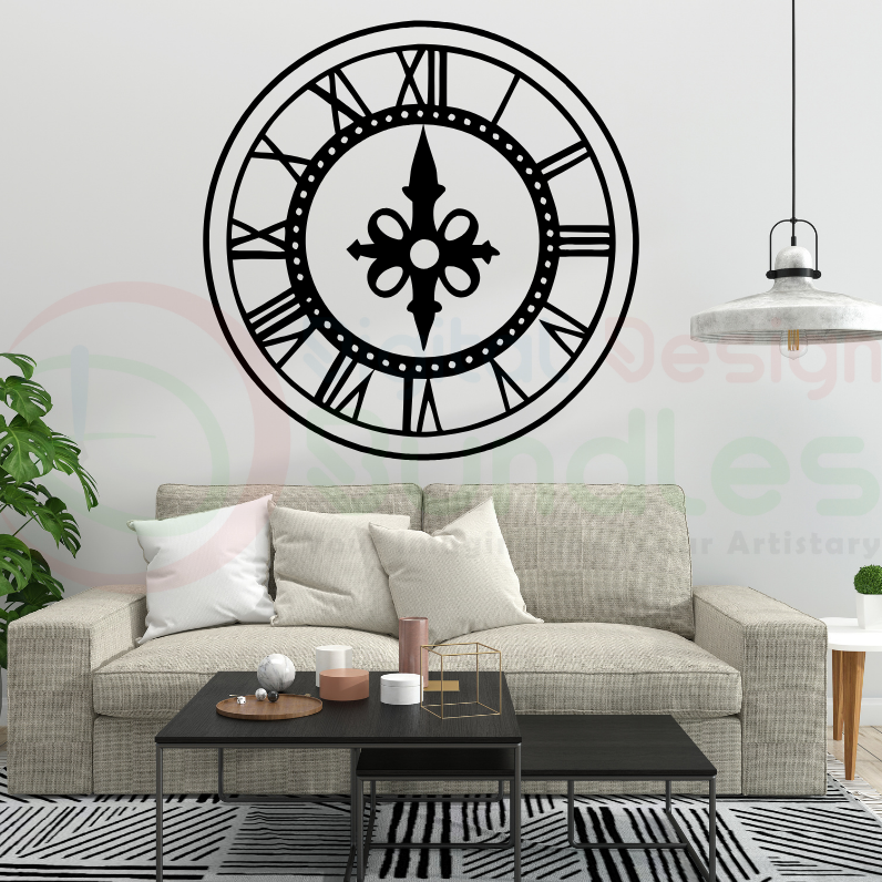 Clock SVG - 1