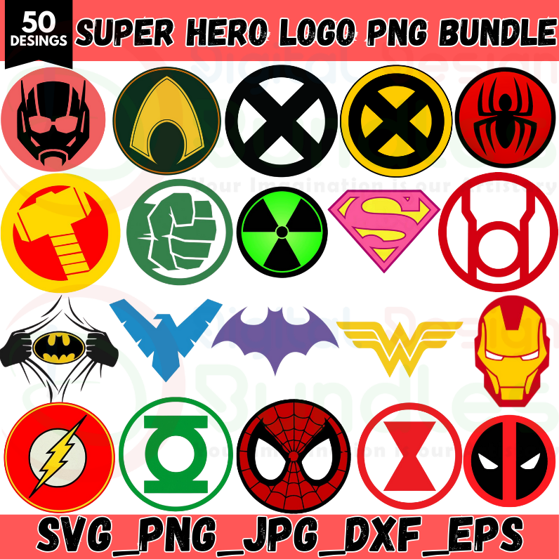 Superhero Logo PNG