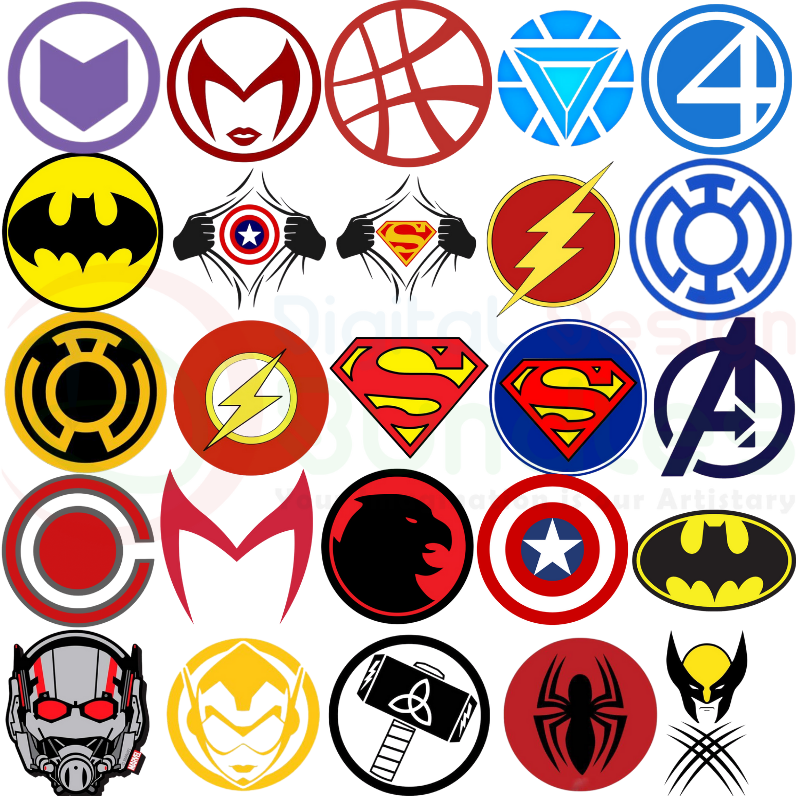 Superhero Logo PNG
