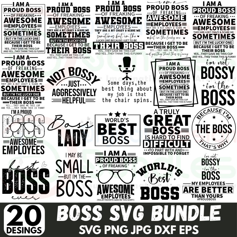 Proud Boss SVG