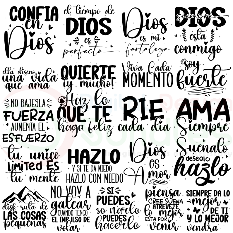 Frases Religiosas SVG