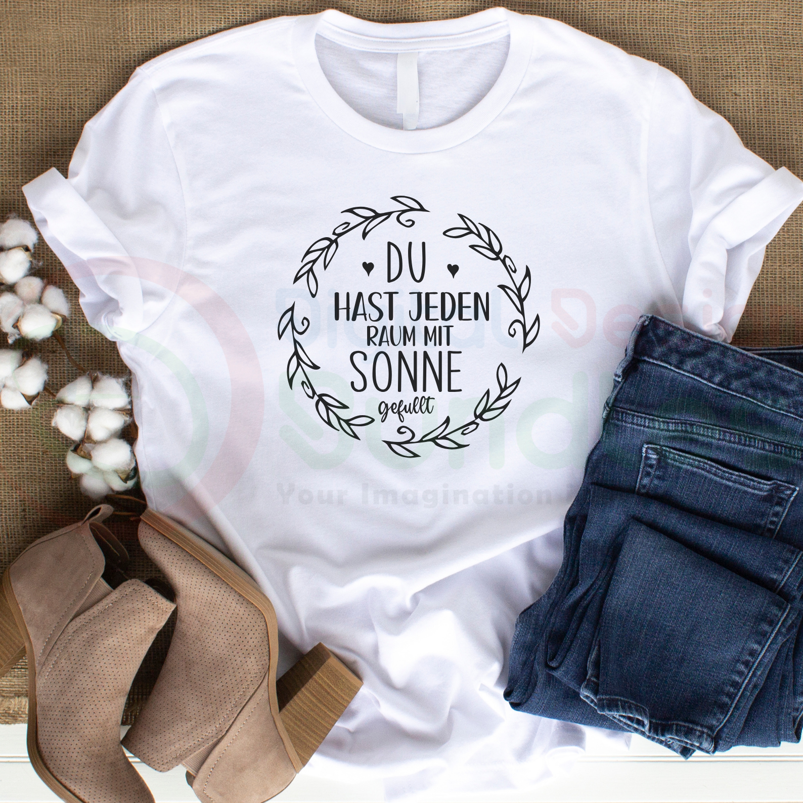 German Trauer Saying SVG