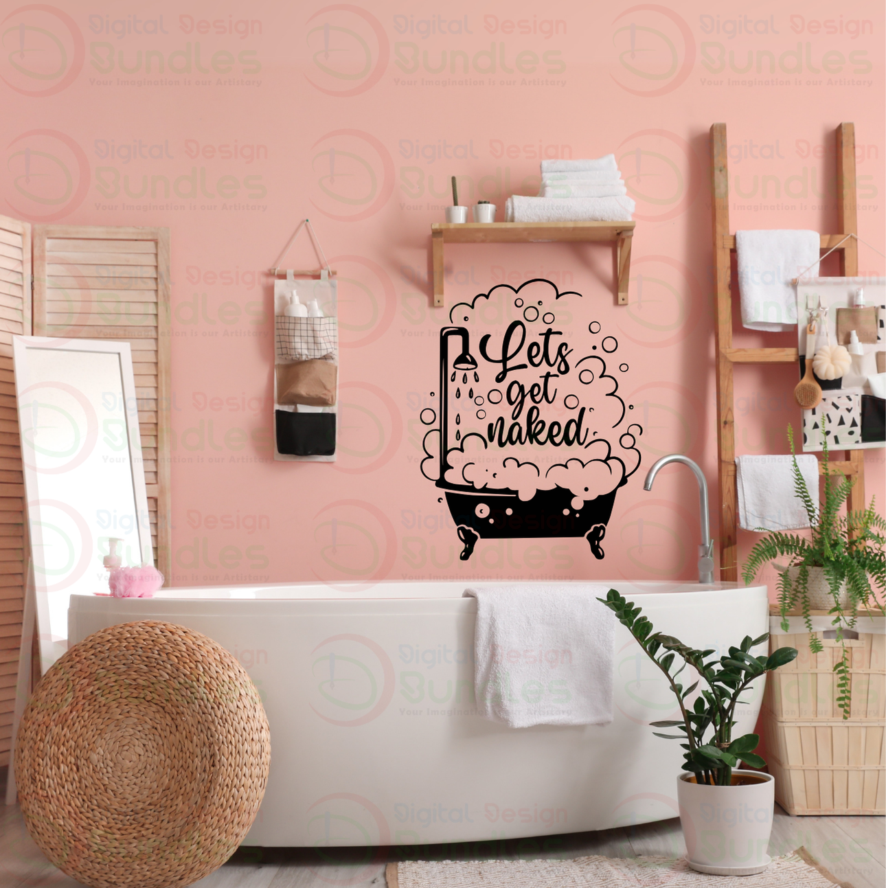 Funny Bathroom SVG