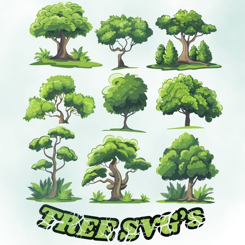 Tree and Plant SVG