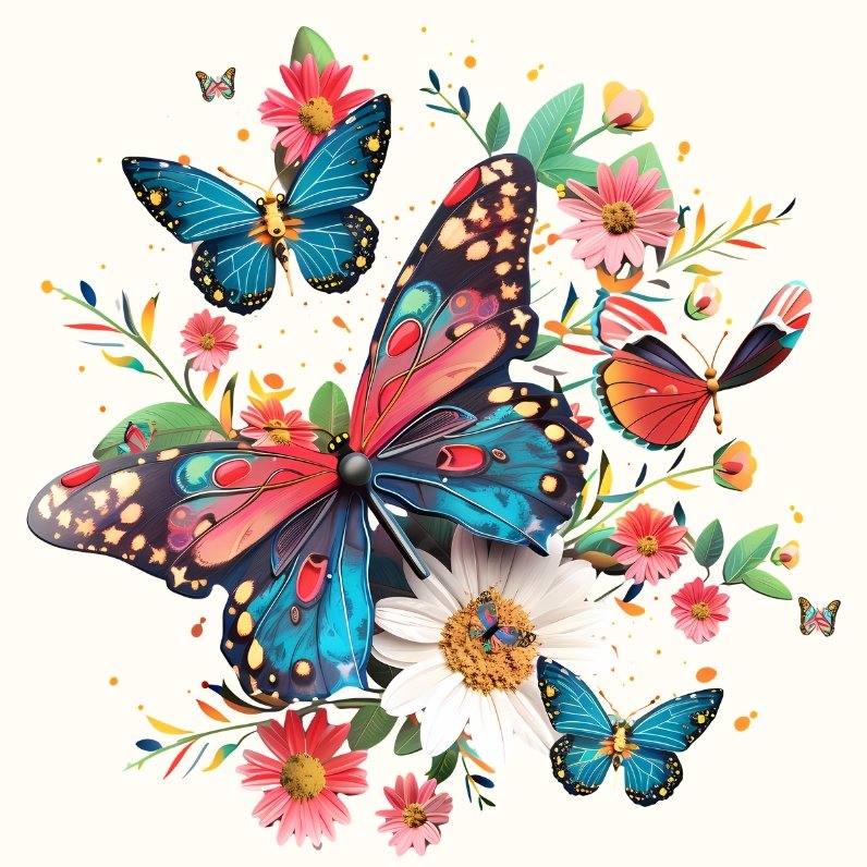 BUTTERFLIES SVG